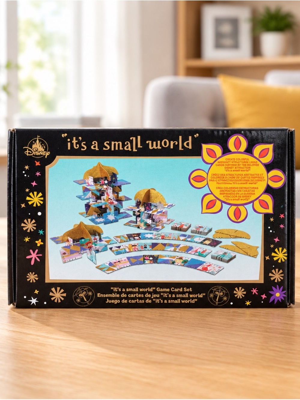 Disney Parks It's a Small World Building Card Game Set 124 Cards New